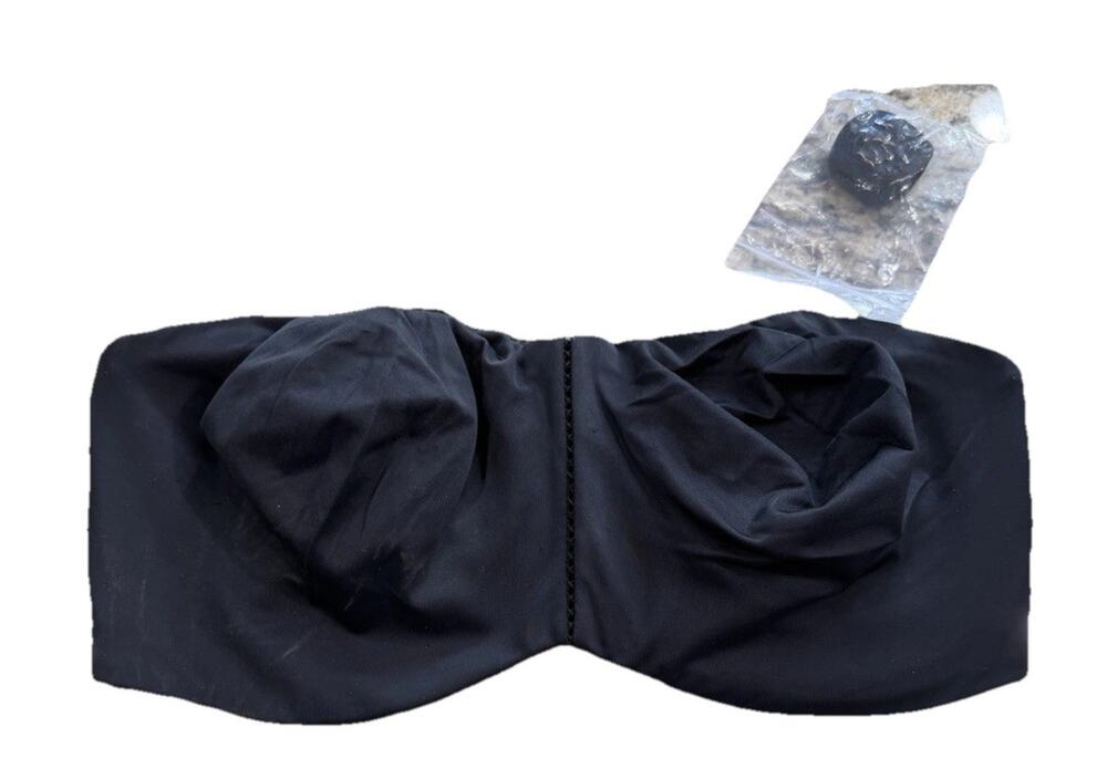 Soma Travelers Audrey Convertible Bra Black 40DDD Underwire Unpadded Strapless